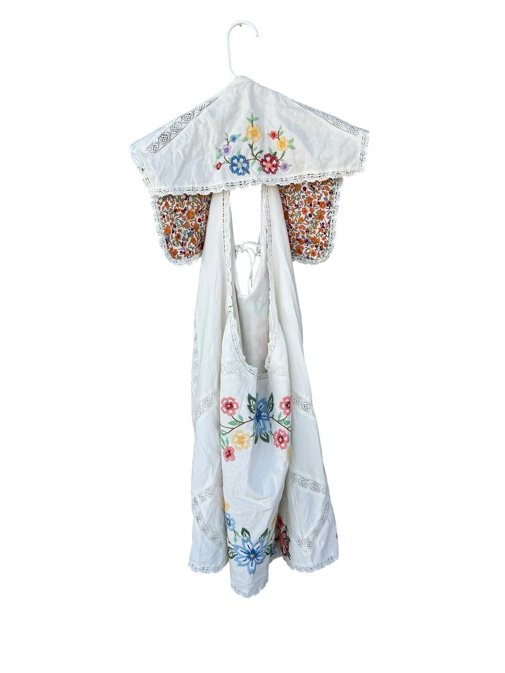 NWT Free People Willow Embroidered Mini Dress - Size Small - White - Cottagecore - Picture 12 of 16